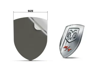 Dodge Heckscheibensticker Hochwertig Drift Design